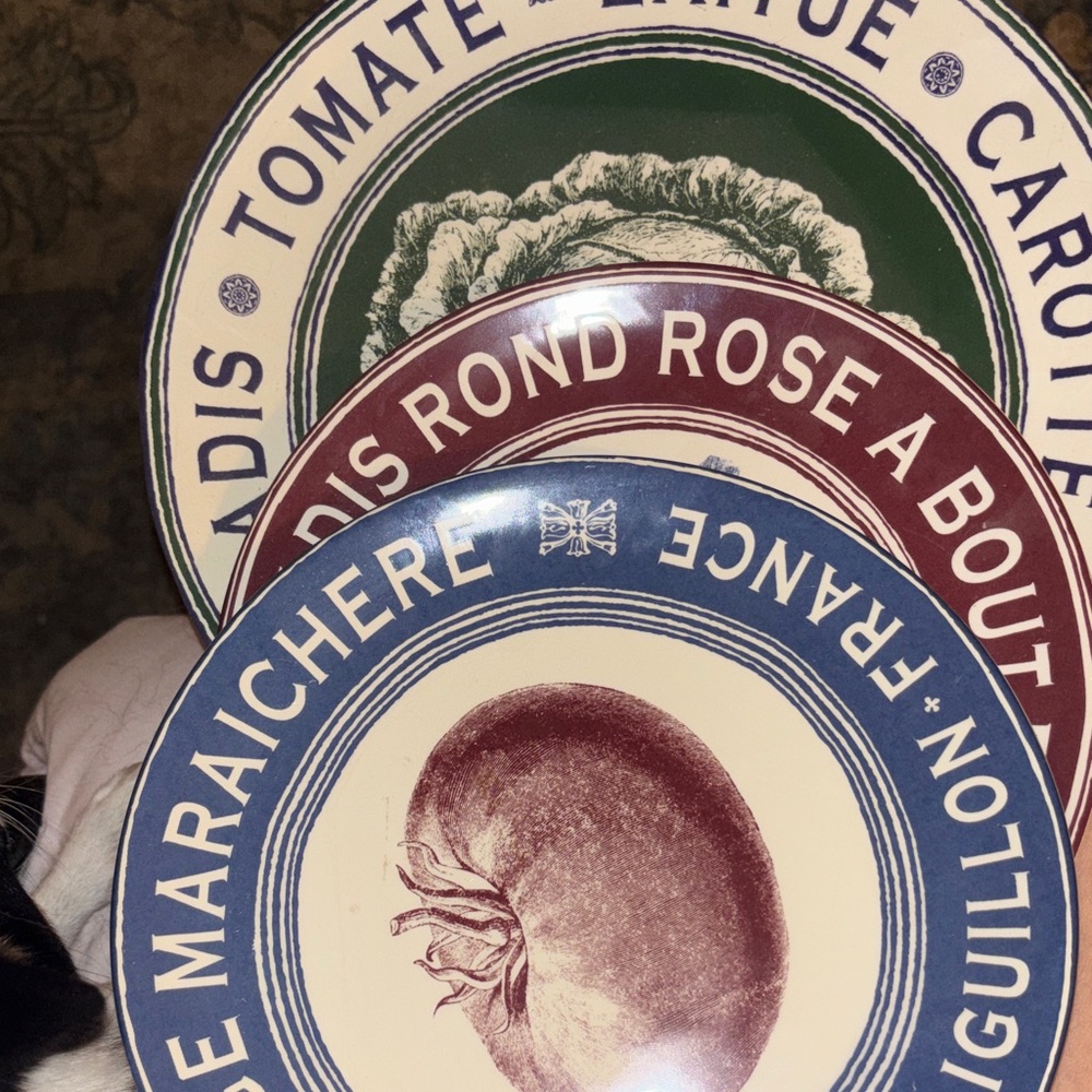 New Certified International French Vegetable plate(One plate)